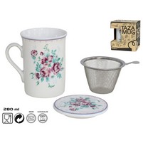 TISANIERA CERAMICA C-FILTRO INOX 